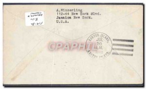 Letter 1 flight New Caledonia San Francisco July 21, 1940