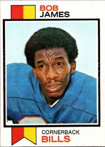1973 Topps Football Card Bob James Buffalo Bills sk2463