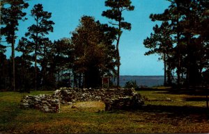 North Carolina Ruins Of Old Brunswick Town Overlooking The Cape Fear River