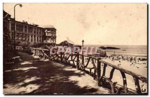 Old Postcard Bellevue Biarritz