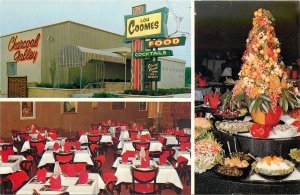 Postcard 1960s Michigan Lansing Lou Coomes Cocktail Lounge occupation MI24-3519