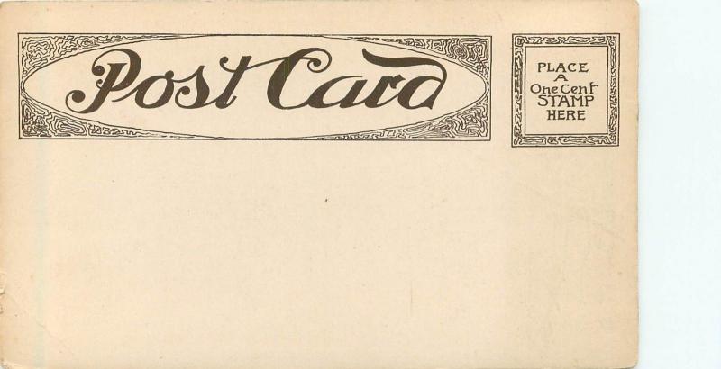 c1906 Postcard; Kids outside Forster School, Somerville MA Middlesex County