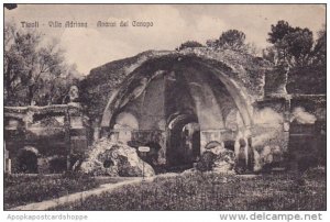 Italy Tivoli Villa Adriona Avanzi Del Canopo