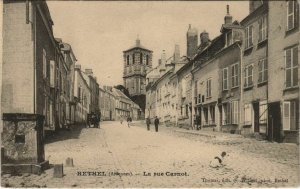 CPA RETHEL - La rue Carnot (135632)