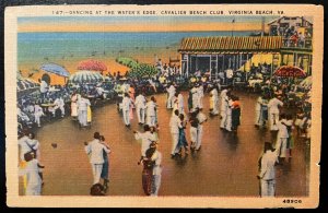 Vintage Postcard 1954 The Cavalier Beach Club, Virginia Beach, Virginia (VA)