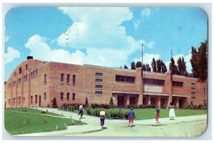 1958 Allee Gymnasium Morningside College Sioux City Iowa IA Vintage Postcard