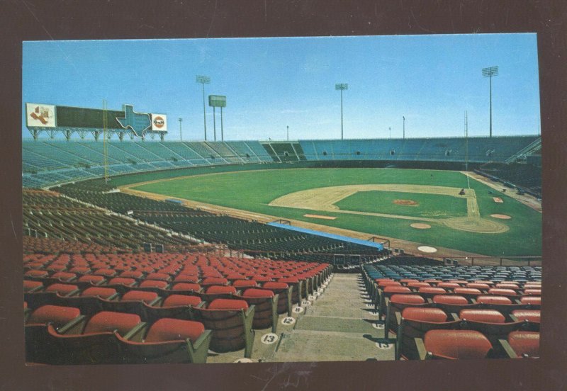 ARLINGTON TEXAS RANGERS BASEBALL STADIUM DALLAS AREA VINTAGE POSTCARD