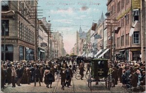 Toronto Ontario Corner of King & Yonge Street ON c1909 Postcard H62 *as is