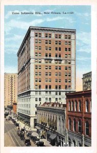 Union Indemnity Insurance Building New Orleans Louisiana 1920s postcard