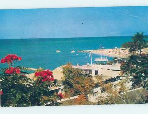 Pre-1980 VIEW FROM HACTON HOUSE HOTEL Montego Bay Jamaica F6511