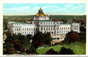 Washington D C The Library Of Congress Curteich