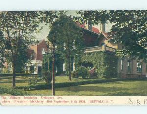 Pre-1907 HOUSE WHERE PRESIDENT MCKINLEY DIED Buffalo New York NY A2868