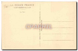 Old Postcard Saint Germain en Laye park