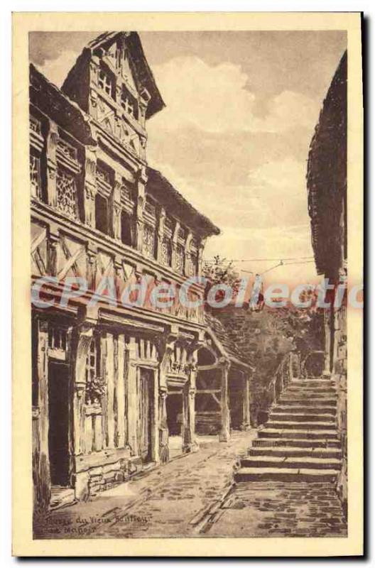 Postcard Old Honfleur Musee Du Vieux Honfleur Le Manoir