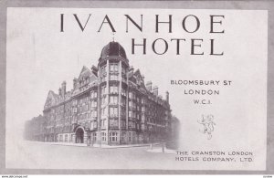 LONDON , England , 00-10s ; Ivanhoe Hotel