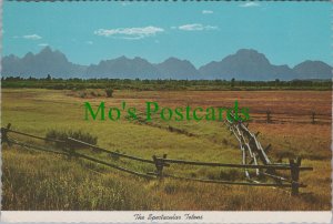 America Postcard - The Grand Tetons, Wyoming  RR17171