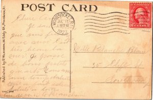 Excursion Boat, City of Newport c1922 Vintage Postcard E49