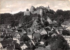 Brenz mit Schlob Hellenstein Germany Postcard