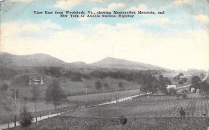 Early View, Woodstock VA, on NY to Atlanta National Hwy ,Old Postcard