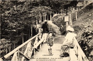 CPA La Bourboule Pont de la Gare FRANCE (1285579)