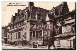 Old Postcard Perigueux House Renaissance Consuls