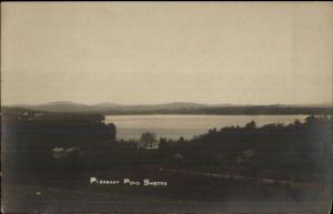 Pittsfield NH Pleasant Pond Swetts c1910 Real Photo Postcard