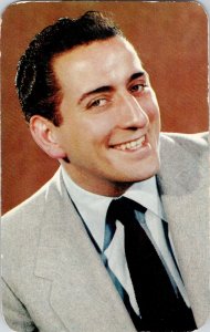 Tony Bennet On Columbia Records postcard