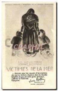 Old Postcard From The Boat Victims Wed, November 30 Louis Rollin Minsiter Mer...