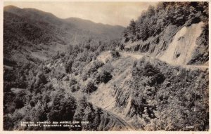 Nantanala Gorge North Carolina Red Marble Gap Real Photo Postcard AA36871