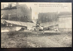 Mint France Real Picture Postcard Early Aviation Gastambide Airplane