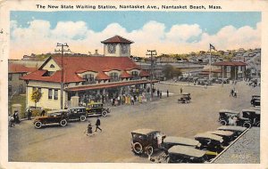 The New State Waiting Station, Nantasket Ave. Nantasket Beach, Mass, USA 1927 