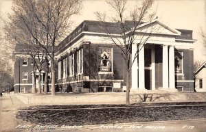 First Baptist Church real photo - Roswell, New Mexico NM