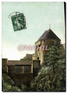 Old Postcard Caen du Chateau emergency door