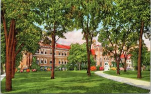 postcard Central State Teacher's College - Stevens Point Wisconsin