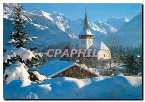 Postcard Modern Frutgen Berner Oberland