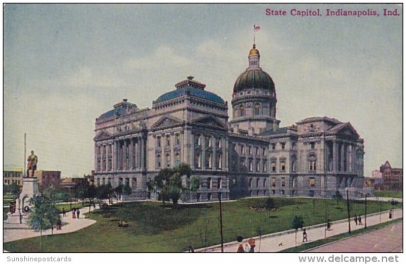 Indiana Indianapolis State Capitol Building