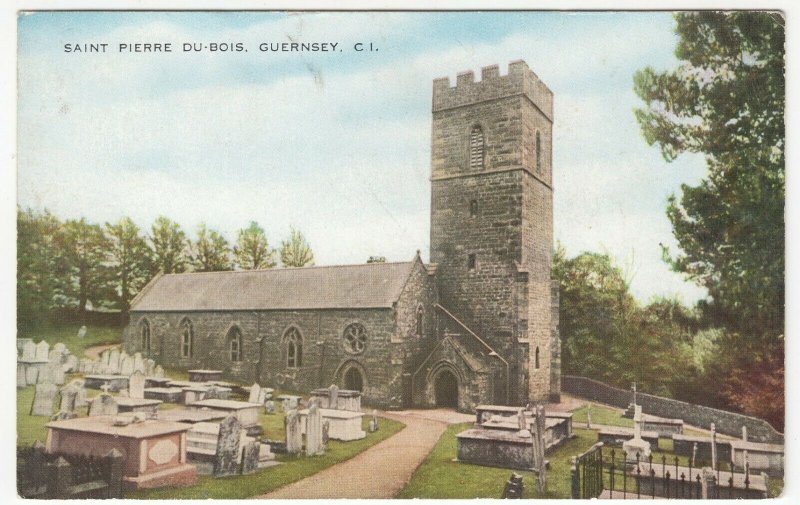 Guernsey; St Pierre Du Bois PPC By Valentines, Unposted, c 1930's