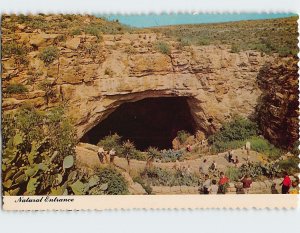 Postcard Natural Entrance, Carlsbad Caverns National Park, New Mexico, USA