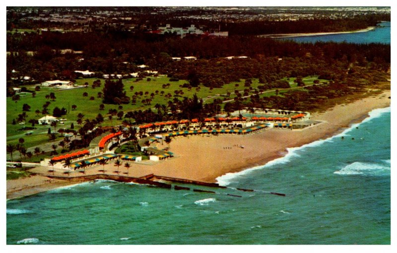 Florida   Boca Raton Aerial view of  Cabana Club