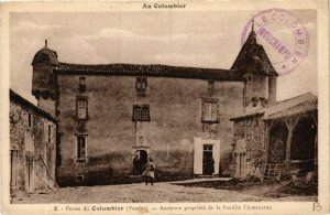 CPA Ferme du COLOMBIER - Ancienne propriéré de la Famille Clemenceau (637369)