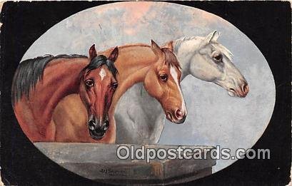 German American Novelty Art Series Postal Used Unknown 