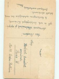 Very Old Foreign Postcard BEAUTIFUL FLOWERS SCENE AA4173