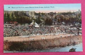 WA Spokane; Municipal Stadium Event; ca.1910 Old PC