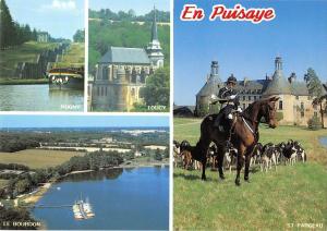 BT10562 en puisaye les ecluses de rogny horse chevaux         France