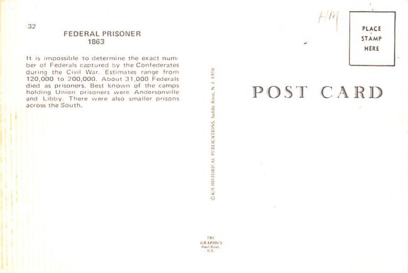 Confederate Prisoner - 