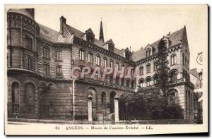 Old Postcard Angers Museum of & # 39ancien Eveche