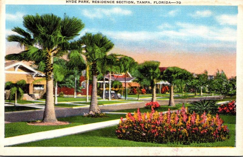 Florida Tampa Hyde Park Residence Section
