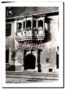 Modern Postcard Colmar L & # 39Ancien Place Justice headquarters of the Cathe...