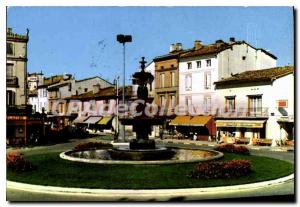 Modern Postcard Lavaur La Fontaine Des Trois Graces Aglae Euphrosine Thalie