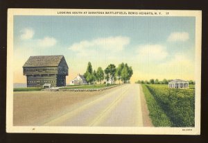 Bemis Heights, New York/NY Postcard, Saratoga Battlefield, Block House